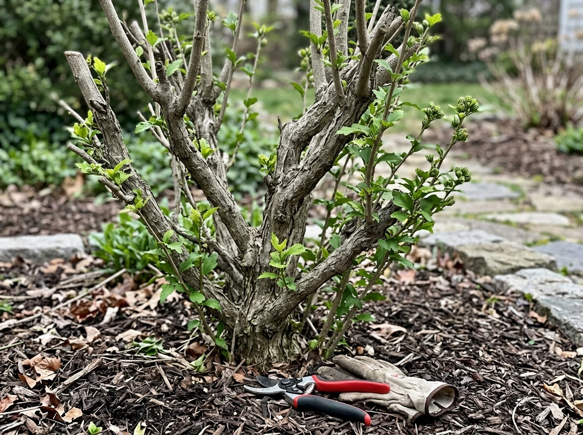 does hibiscus grow on old wood