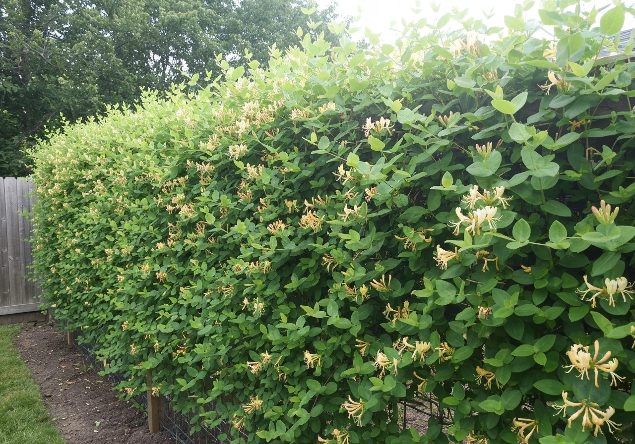 Honeysuckle Grow a Garden How Much to Plant and Space