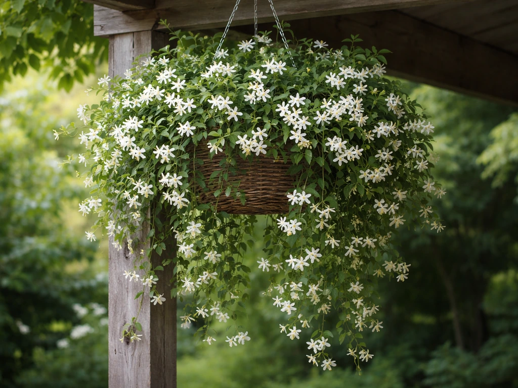 Can You Grow Jasmine in a Hanging Basket? How to Do It